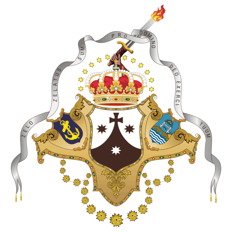 Escudo de la Venerable y Real Hermandad de Nuestra Señora del Carmen Coronada